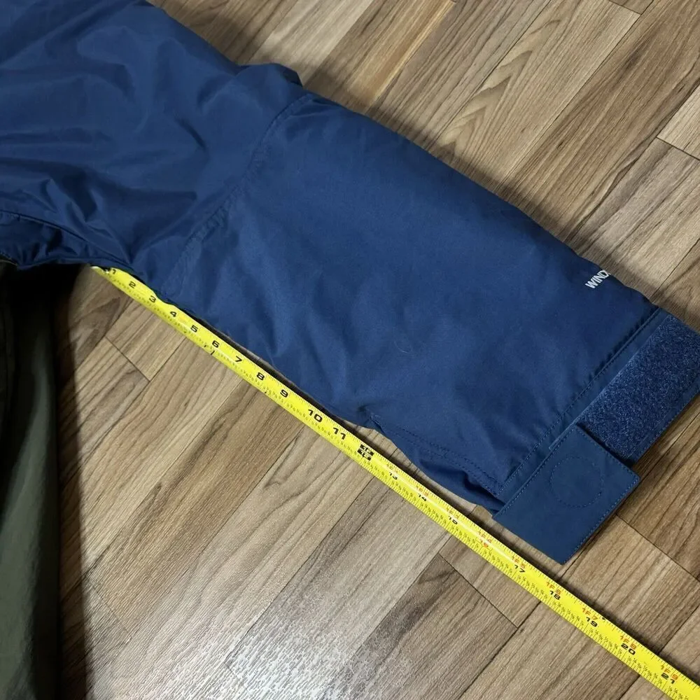 The North Face Men Sz 2XL '78 Low-Fi Hi-TEK WaterProof Windjammer Jacket Blue Gr
